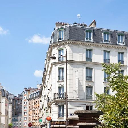 Hotel Moulin Vert Paris Exterior foto