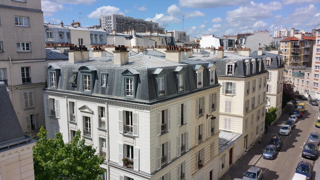 Hotel Moulin Vert Paris Exterior foto