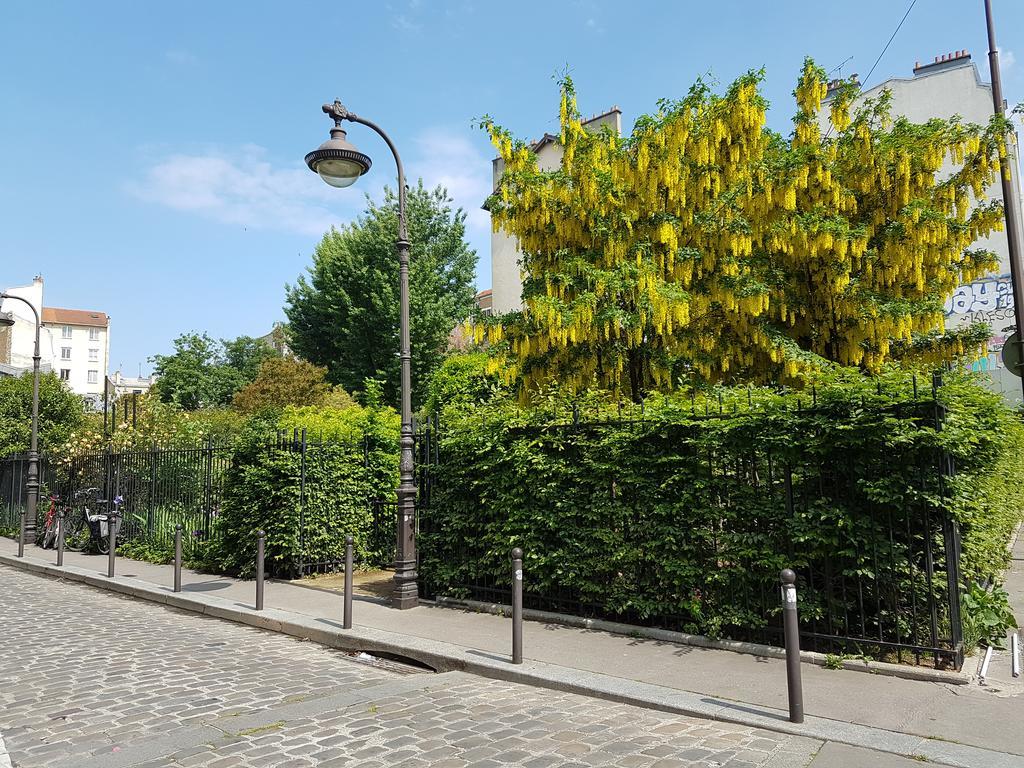 Hotel Moulin Vert Paris Exterior foto