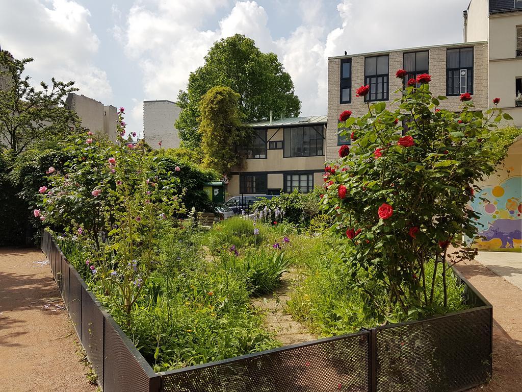 Hotel Moulin Vert Paris Exterior foto