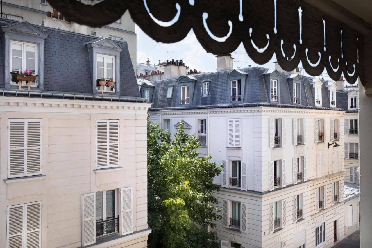 Hotel Moulin Vert Paris Exterior foto