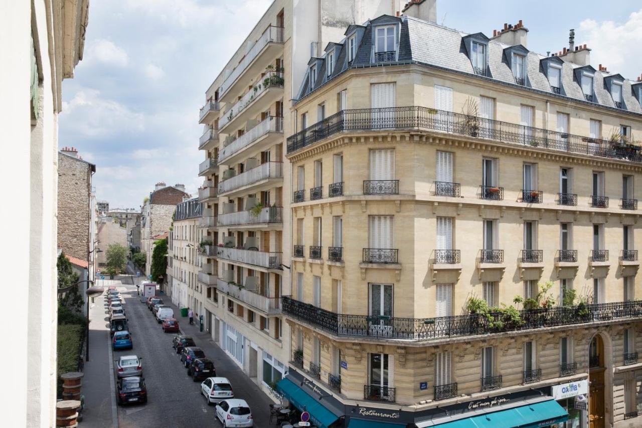 Hotel Moulin Vert Paris Exterior foto