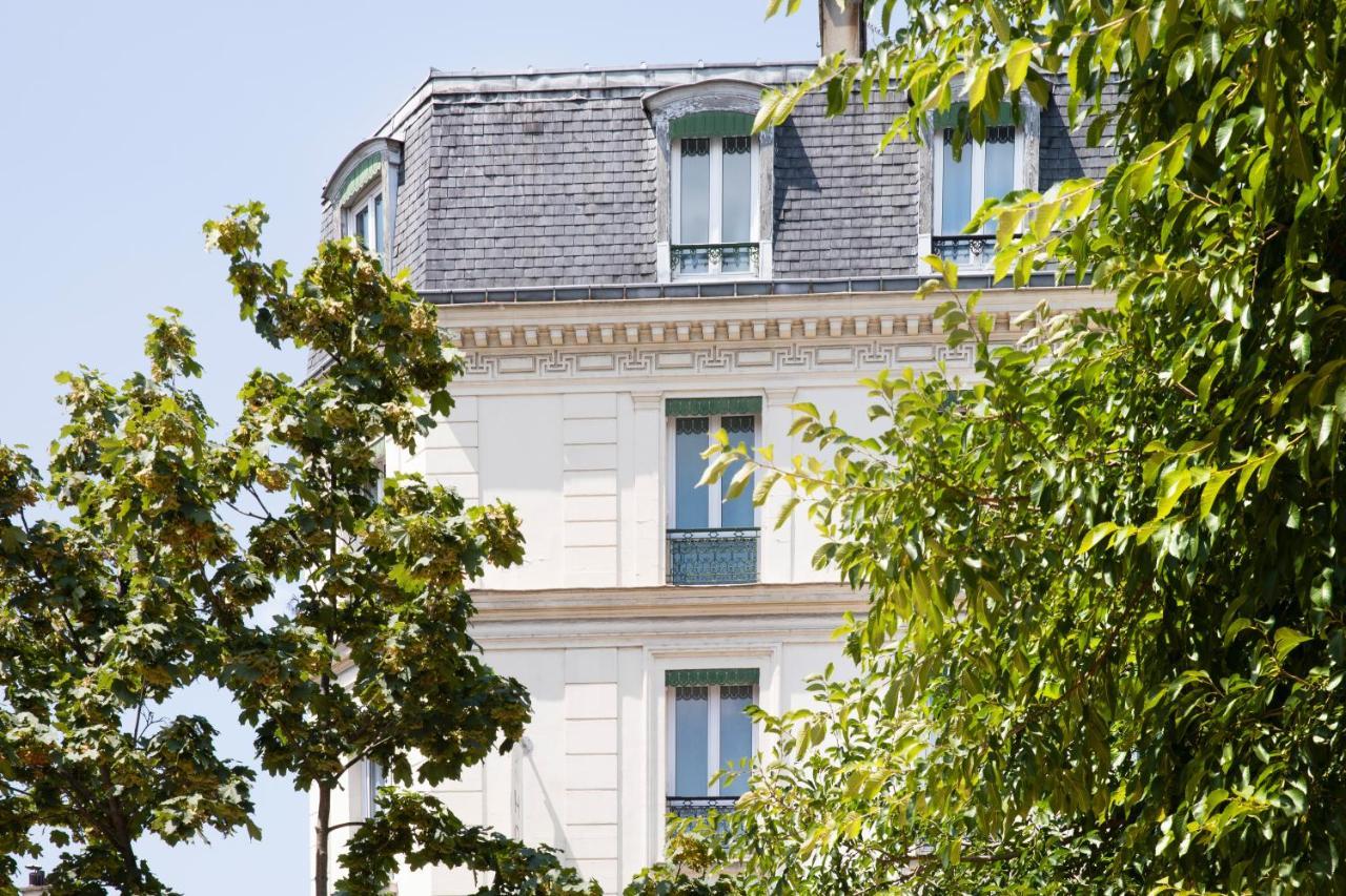 Hotel Moulin Vert Paris Exterior foto